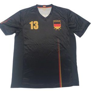 Deutschland (Germany) Black souvenir T-Shirt Sz M
